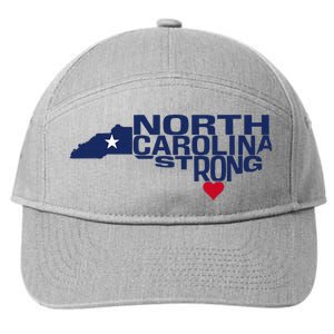 North Carolina State Strong Nc Love 7-Panel Snapback Hat