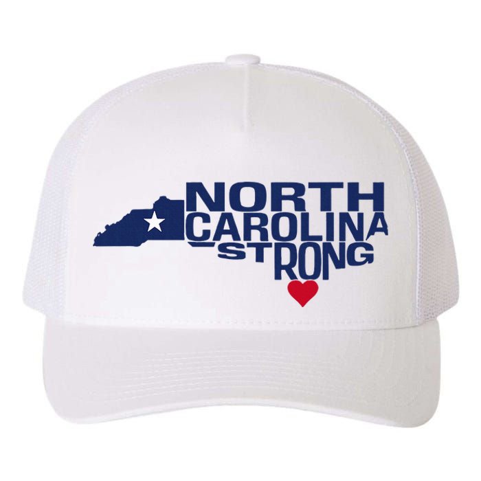 North Carolina State Strong Nc Love Yupoong Adult 5-Panel Trucker Hat