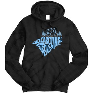 North Carolina Stronger Together Tie Dye Hoodie