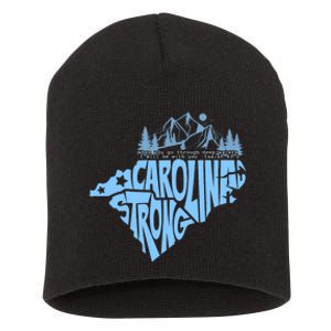 North Carolina Stronger Together Short Acrylic Beanie