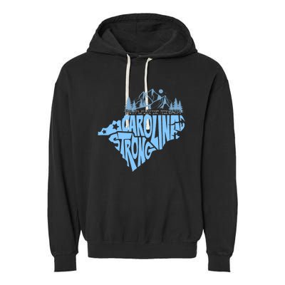 North Carolina Stronger Together Garment-Dyed Fleece Hoodie