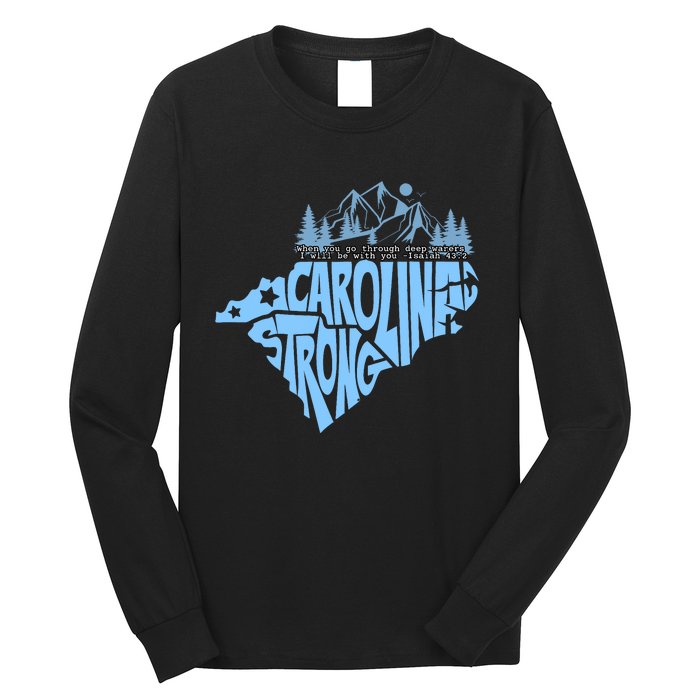 North Carolina Stronger Together Long Sleeve Shirt