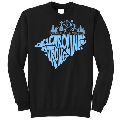 North Carolina Stronger Together Tall Sweatshirt