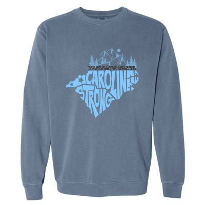 North Carolina Stronger Together Garment-Dyed Sweatshirt