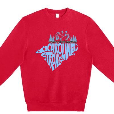 North Carolina Stronger Together Premium Crewneck Sweatshirt