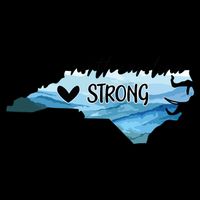 North Carolina Strong Western Nc Hurricane Zip Tote Bag