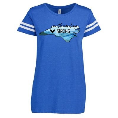 North Carolina Strong Western Nc Hurricane Enza Ladies Jersey Football T-Shirt