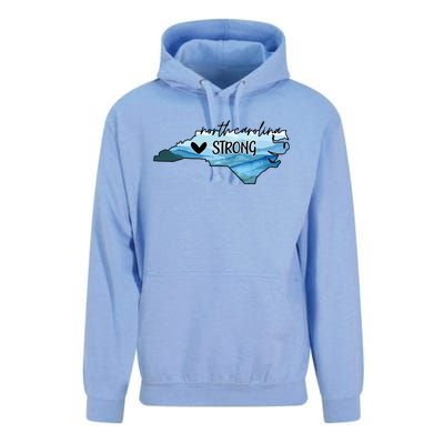 North Carolina Strong Western Nc Hurricane Unisex Surf Hoodie