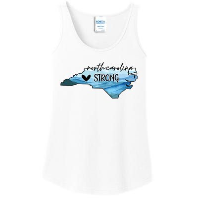 North Carolina Strong Western Nc Hurricane Ladies Essential Tank