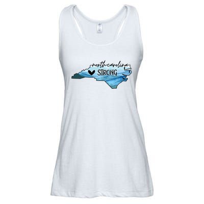 North Carolina Strong Western Nc Hurricane Ladies Essential Flowy Tank