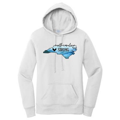 North Carolina Strong Western Nc Hurricane Women's Pullover Hoodie