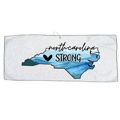 North Carolina Strong Western Nc Hurricane Large Microfiber Waffle Golf Towel