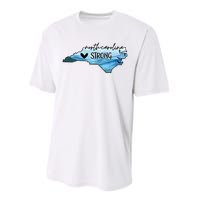 North Carolina Strong Western Nc Hurricane Performance Sprint T-Shirt