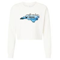 North Carolina Strong Western Nc Hurricane Cropped Pullover Crew