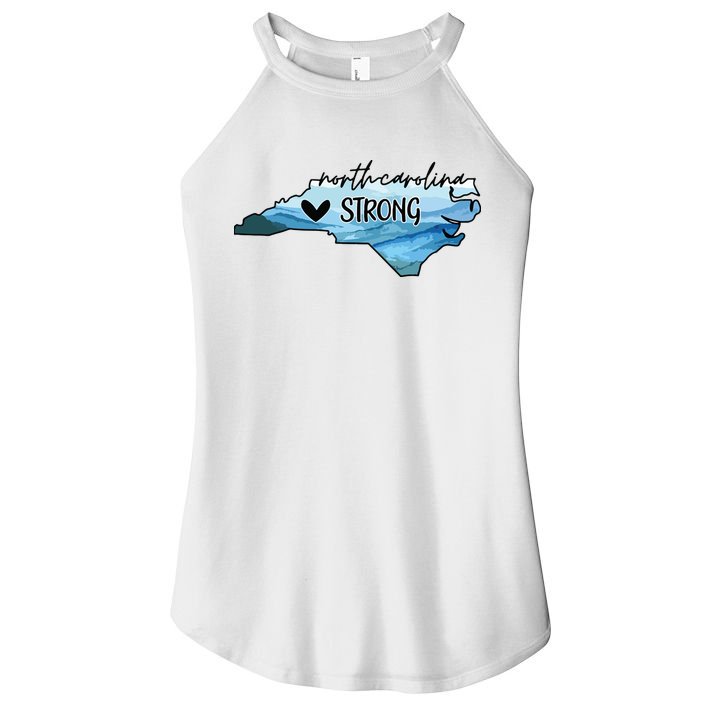 North Carolina Strong Western Nc Hurricane Women's Perfect Tri Rocker Tank