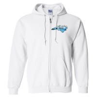 North Carolina Strong Western Nc Hurricane Full Zip Hoodie