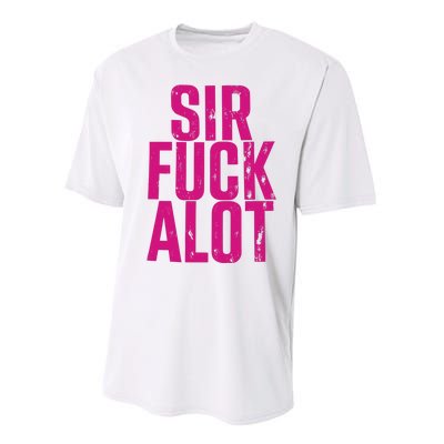 Nle Choppa Sir Fuck Alot Performance Sprint T-Shirt