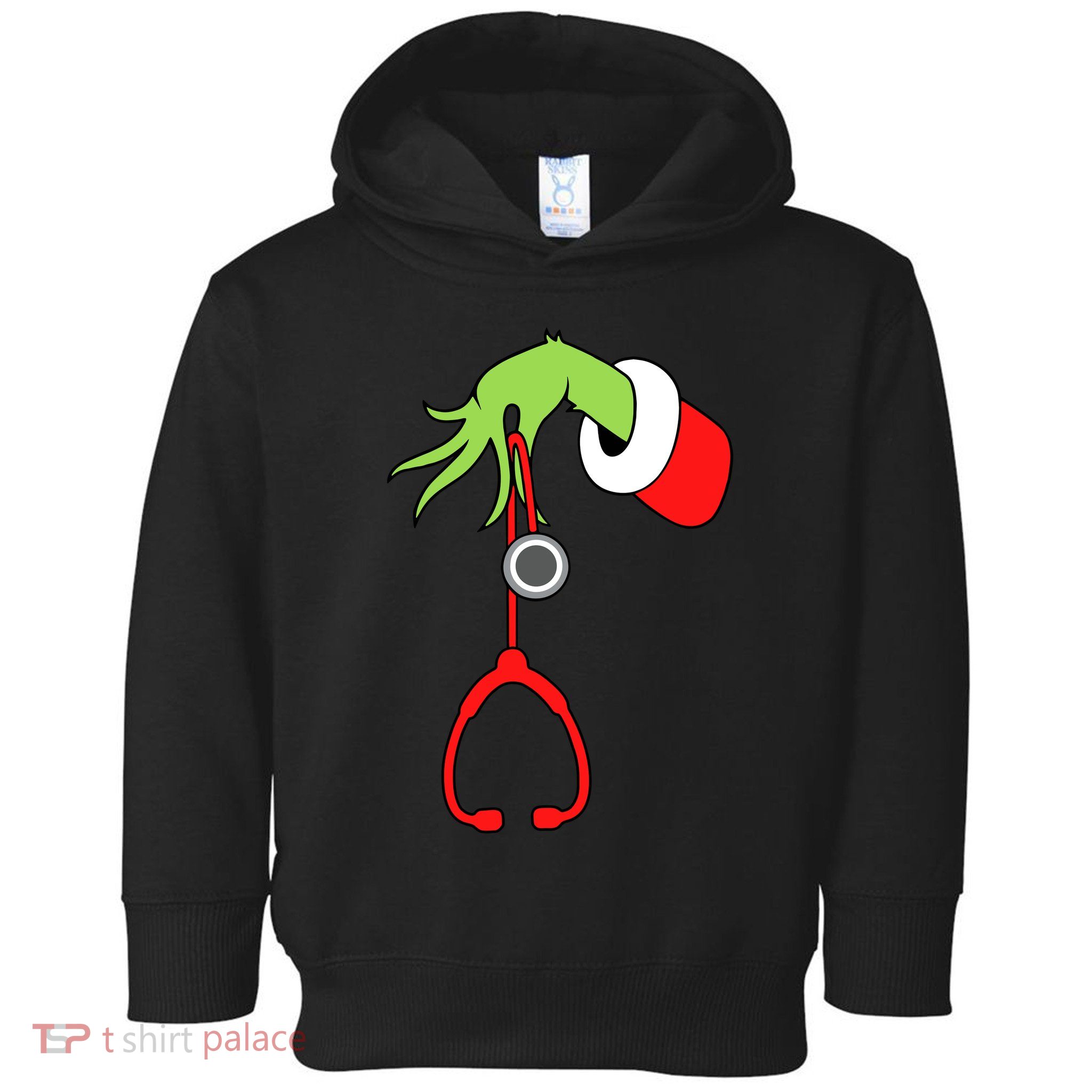 Nurse Christmas Stethoscope Nurses Xmas Pajamas Pjs Women Toddler Hoodie