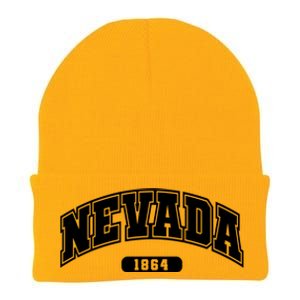 Nevada Collegiate Style 1864 Knit Cap Winter Beanie