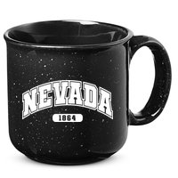 Nevada Collegiate Style 1864 15oz Campfire Ceramic Mug