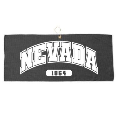 Nevada Collegiate Style 1864 Large Microfiber Waffle Golf Towel