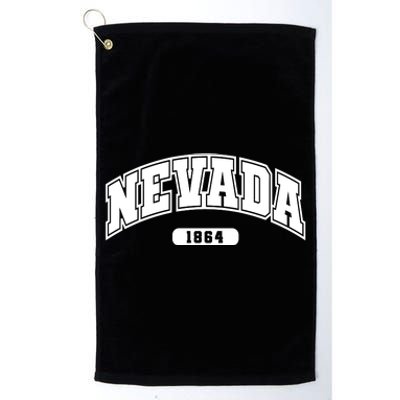 Nevada Collegiate Style 1864 Platinum Collection Golf Towel