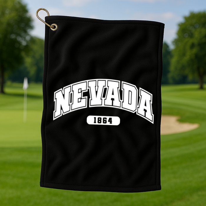 Nevada Collegiate Style 1864 Golf Towel