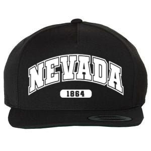 Nevada Collegiate Style 1864 Wool Snapback Cap