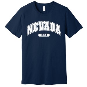 Nevada Collegiate Style 1864 Premium T-Shirt