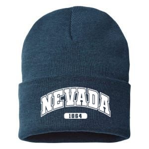 Nevada Collegiate Style 1864 Sustainable Knit Beanie