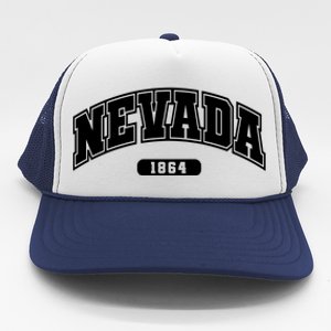 Nevada Collegiate Style 1864 Trucker Hat