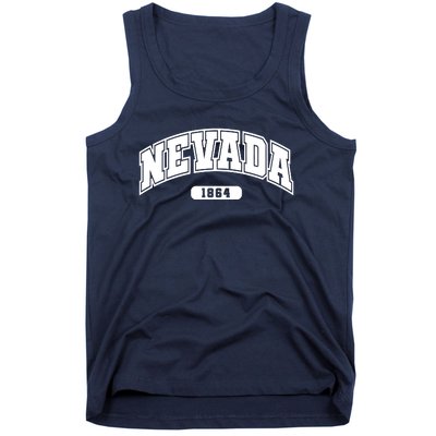 Nevada Collegiate Style 1864 Tank Top