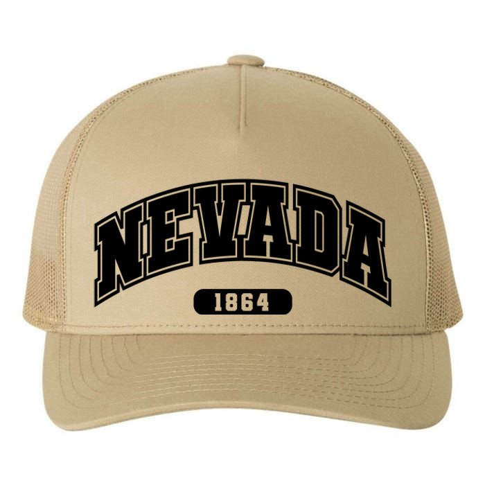 Nevada Collegiate Style 1864 Yupoong Adult 5-Panel Trucker Hat