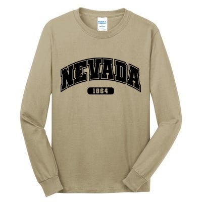 Nevada Collegiate Style 1864 Tall Long Sleeve T-Shirt