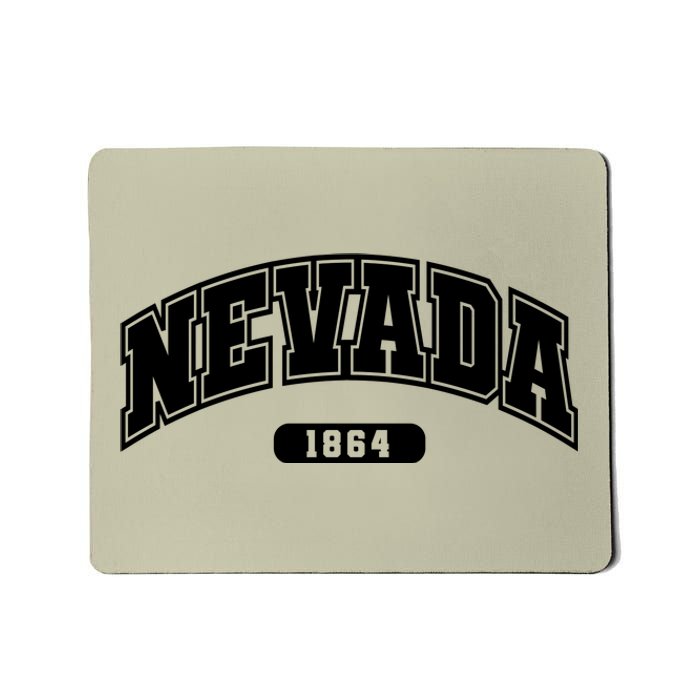 Nevada Collegiate Style 1864 Mousepad