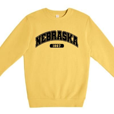 Nebraska Collegiate Style 1867 Premium Crewneck Sweatshirt