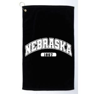 Nebraska Collegiate Style 1867 Platinum Collection Golf Towel