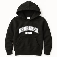 Nebraska Collegiate Style 1867 Kids Hoodie