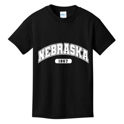 Nebraska Collegiate Style 1867 Kids T-Shirt