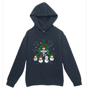 Nurse Christmas Snow Ugly Nurse Christmas Tree Gift Urban Pullover Hoodie