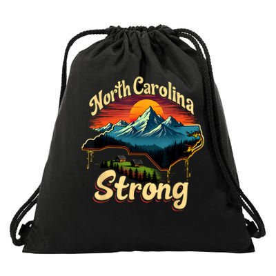 North Carolina Strong Strong Nc State Support For Carolina Drawstring Bag