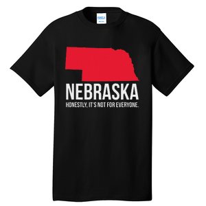 Native Cornhusker State Funny I Love Nebraska Tall T-Shirt