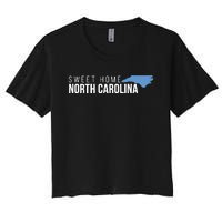 North Carolina Sweet Home Women's Crop Top Tee