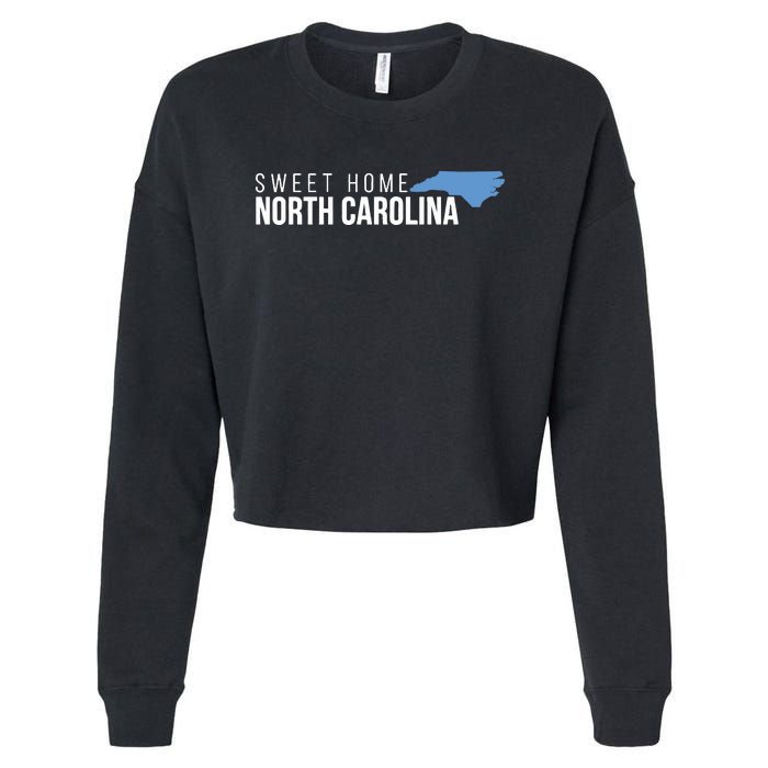 North Carolina Sweet Home Cropped Pullover Crew