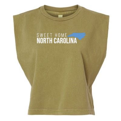 North Carolina Sweet Home Garment-Dyed Women's Muscle Tee