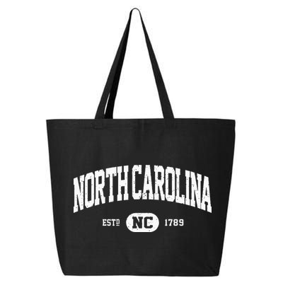 North Carolina Swea Retro Vintage N Carolina Hoodie NC 25L Jumbo Tote