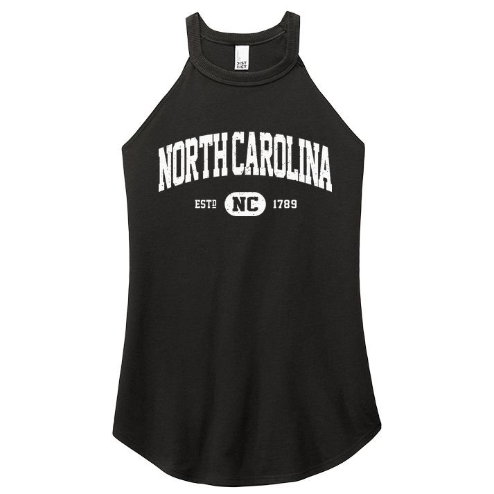 North Carolina Swea Retro Vintage N Carolina Hoodie NC Women's Perfect Tri Rocker Tank