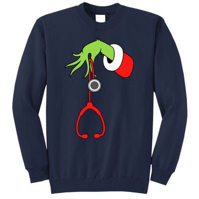 Nurse Christmas Stethoscope Nurses Xmas Pajamas Pjs Tall Sweatshirt