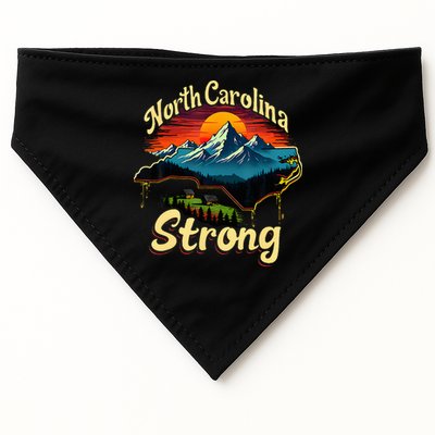 North Carolina Strong Strong Nc State Support USA-Made Doggie Bandana