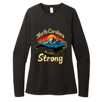 North Carolina Strong Strong Nc State Support Womens CVC Long Sleeve Shirt